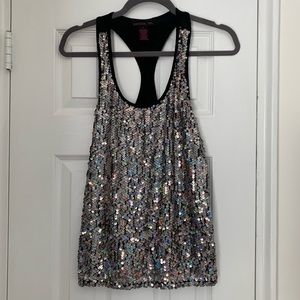 Material Girl Sequin Tank
